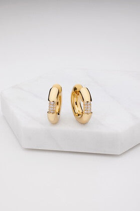 Zafino Sofia Hoop - Gold
