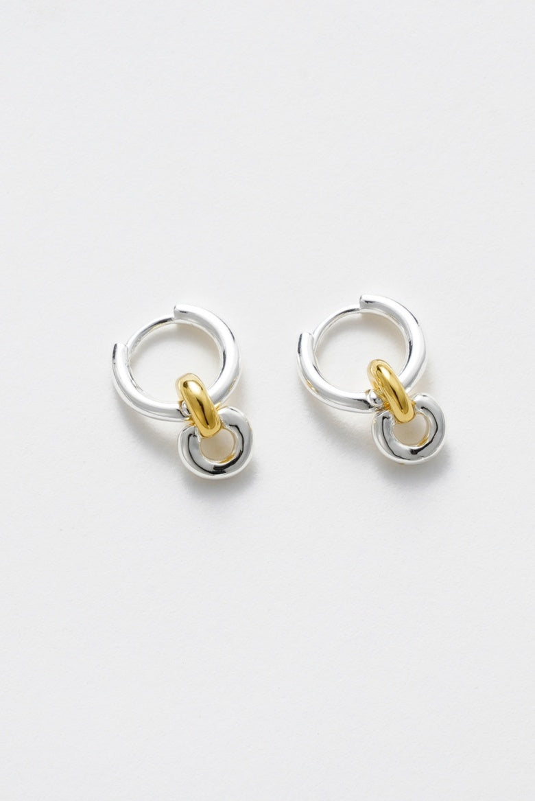 Zafino Daisy Earring - Gold/Silver
