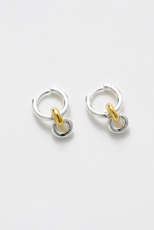 Zafino Daisy Earring - Gold/Silver