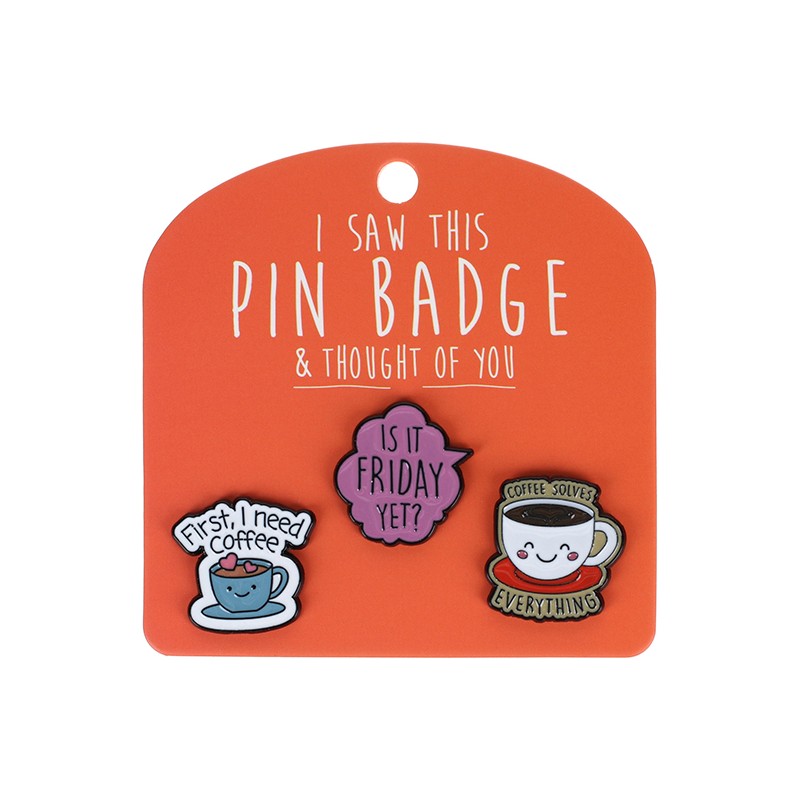 Artique I Saw This Pin Badge Set/3 24 Designs