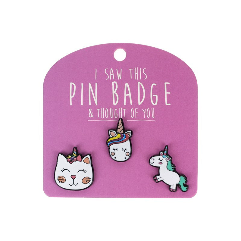 Artique I Saw This Pin Badge Set/3 24 Designs