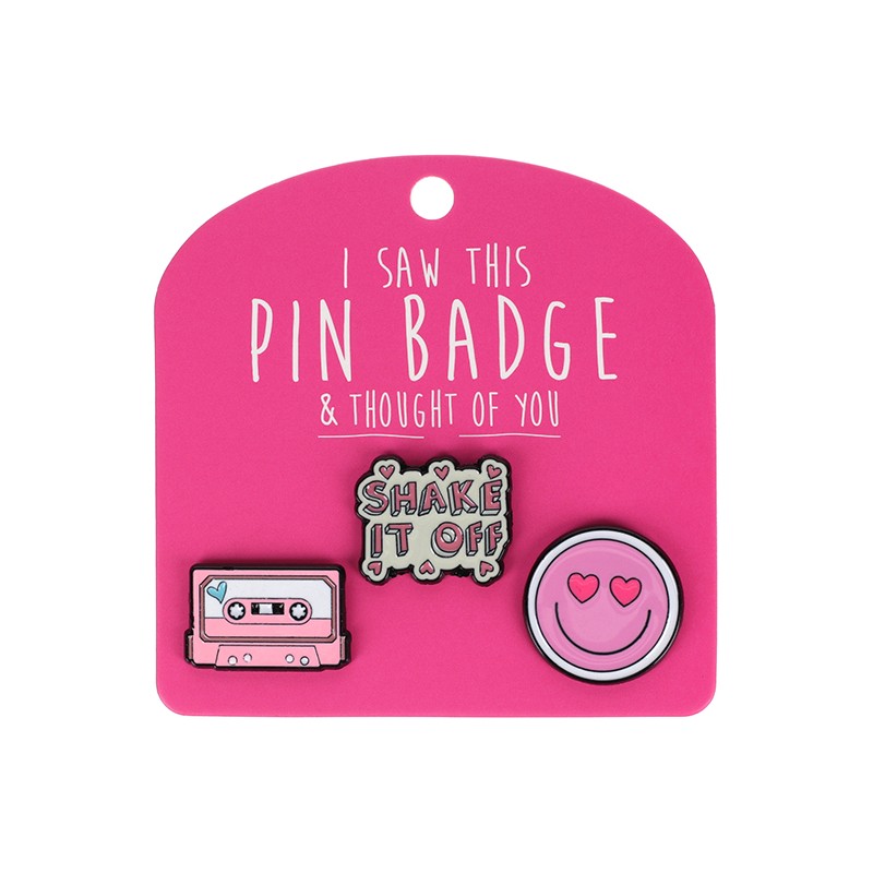 Artique I Saw This Pin Badge Set/3 24 Designs