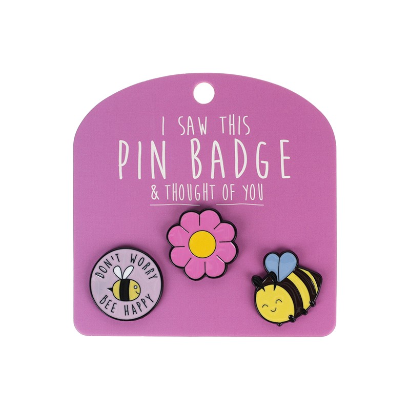 Artique I Saw This Pin Badge Set/3 24 Designs