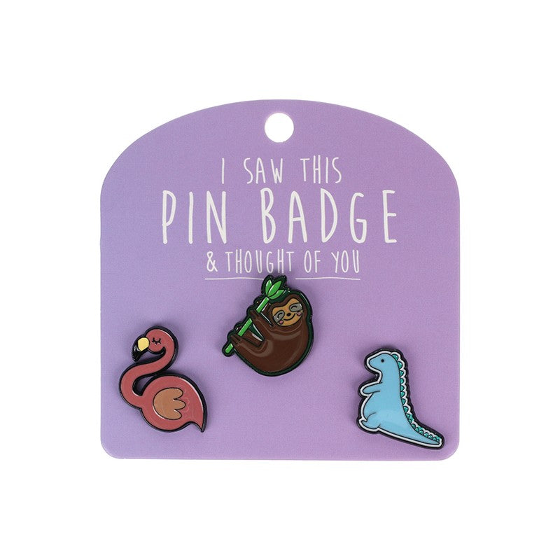 Artique I Saw This Pin Badge Set/3 24 Designs