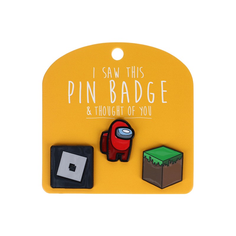 Artique I Saw This Pin Badge Set/3 24 Designs