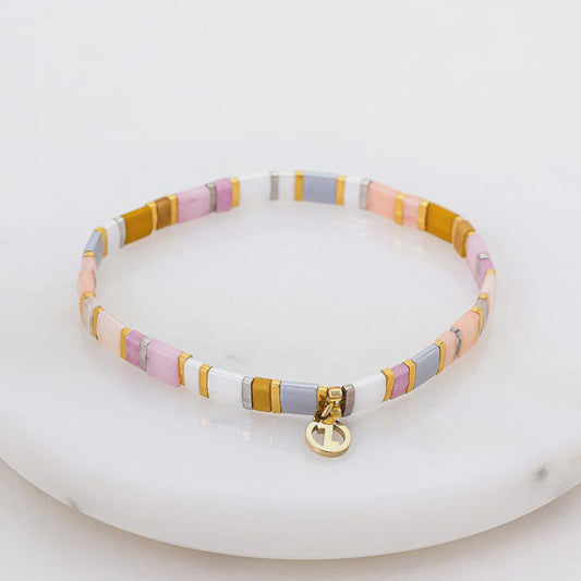 Zafino Tile Bracelet Pastel
