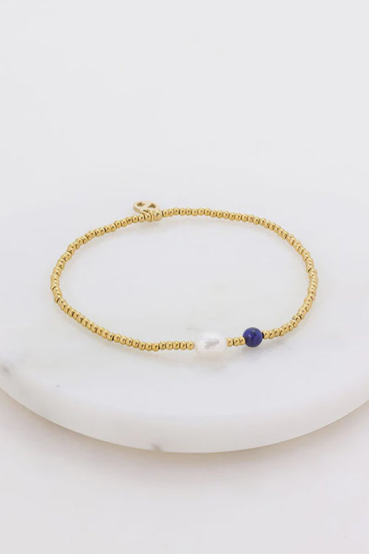 Zafino Brooke Bracelet - Pacific/Gold