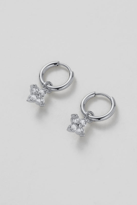 Zafino Ivy Mini Drop Earring - Silver