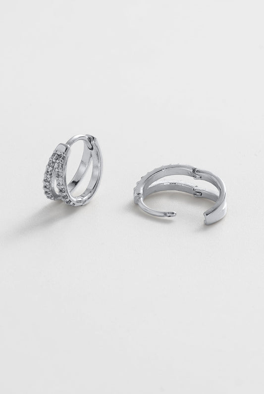 Zafino Celia Huggie - Silver