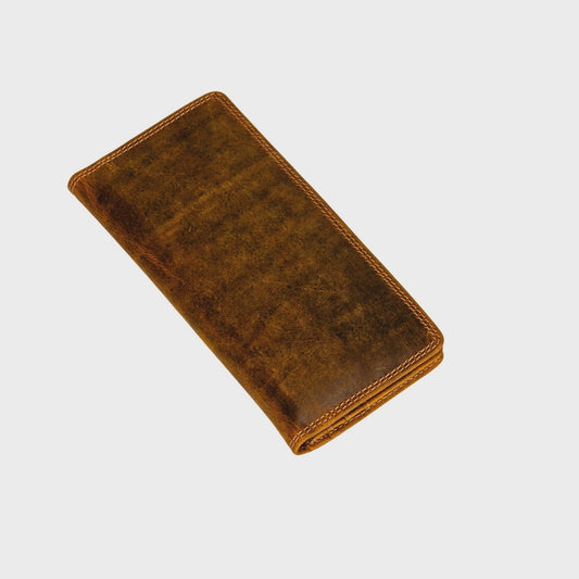 Greenwood Leather Wallet - Camel