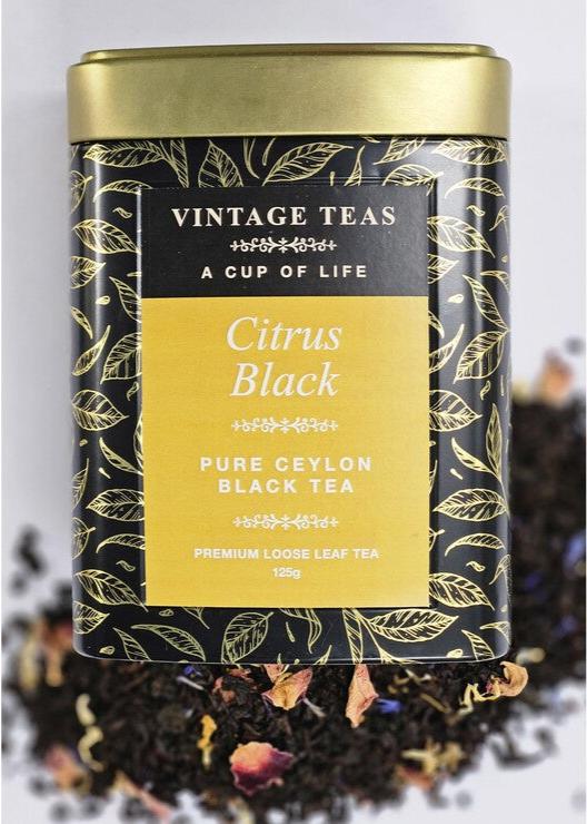 Vintage Teas Loose Leaf Citrus Black