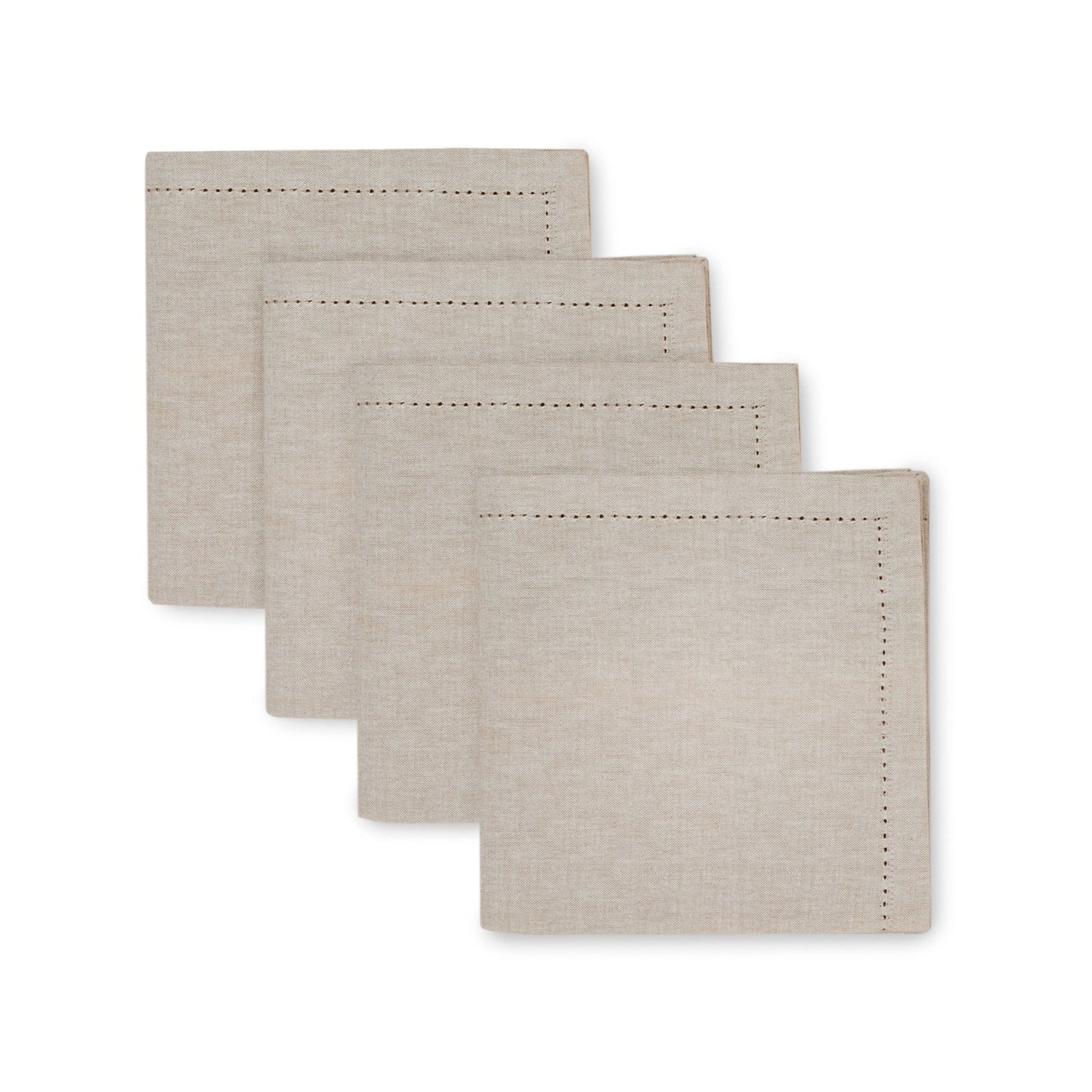 Madras Link Jetty Oatmeal Napkin Set/4