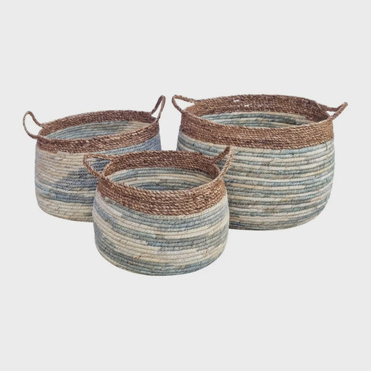 j.elliot Jasper Natural Baskets 3 sizes