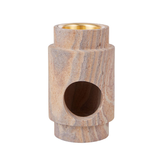 Amalfi Sandblasted Sandstone Oil Burner