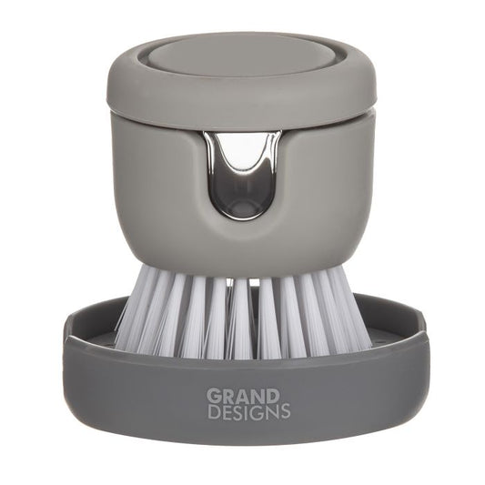 Grand Designs Dish Brush With Soap Dispenser