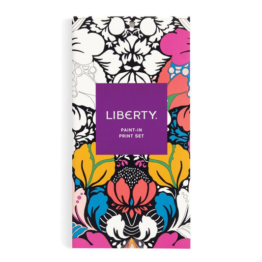 Galison Liberty Paint-In Print Set