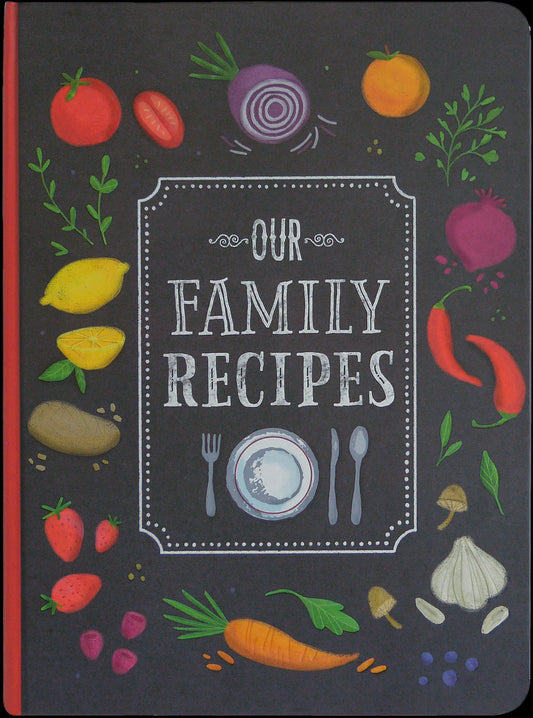 Peter Pauper Our Family Recipes Journal