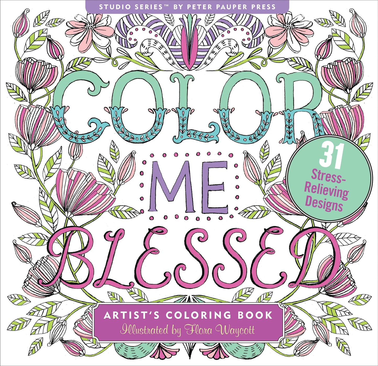 Peter Pauper Colouring Book
