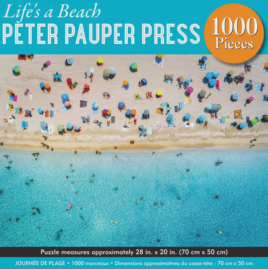Peter Pauper 1000pc Puzzle - Life's a Beach