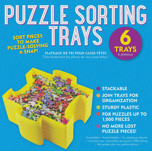 Peter PauperPress Puzzle Sorting Trays