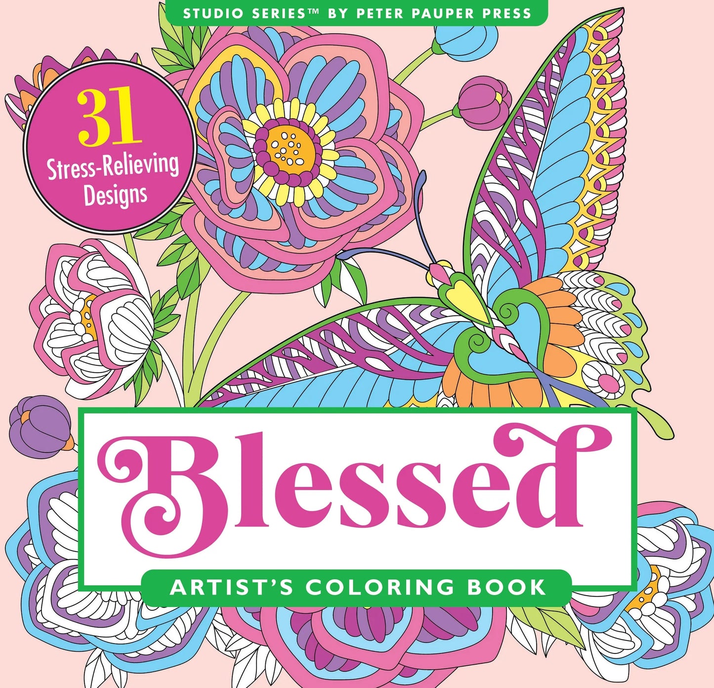 Peter Pauper Colouring Book