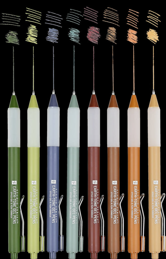 Peter Pauper Press Earth-Tone Gel Pens