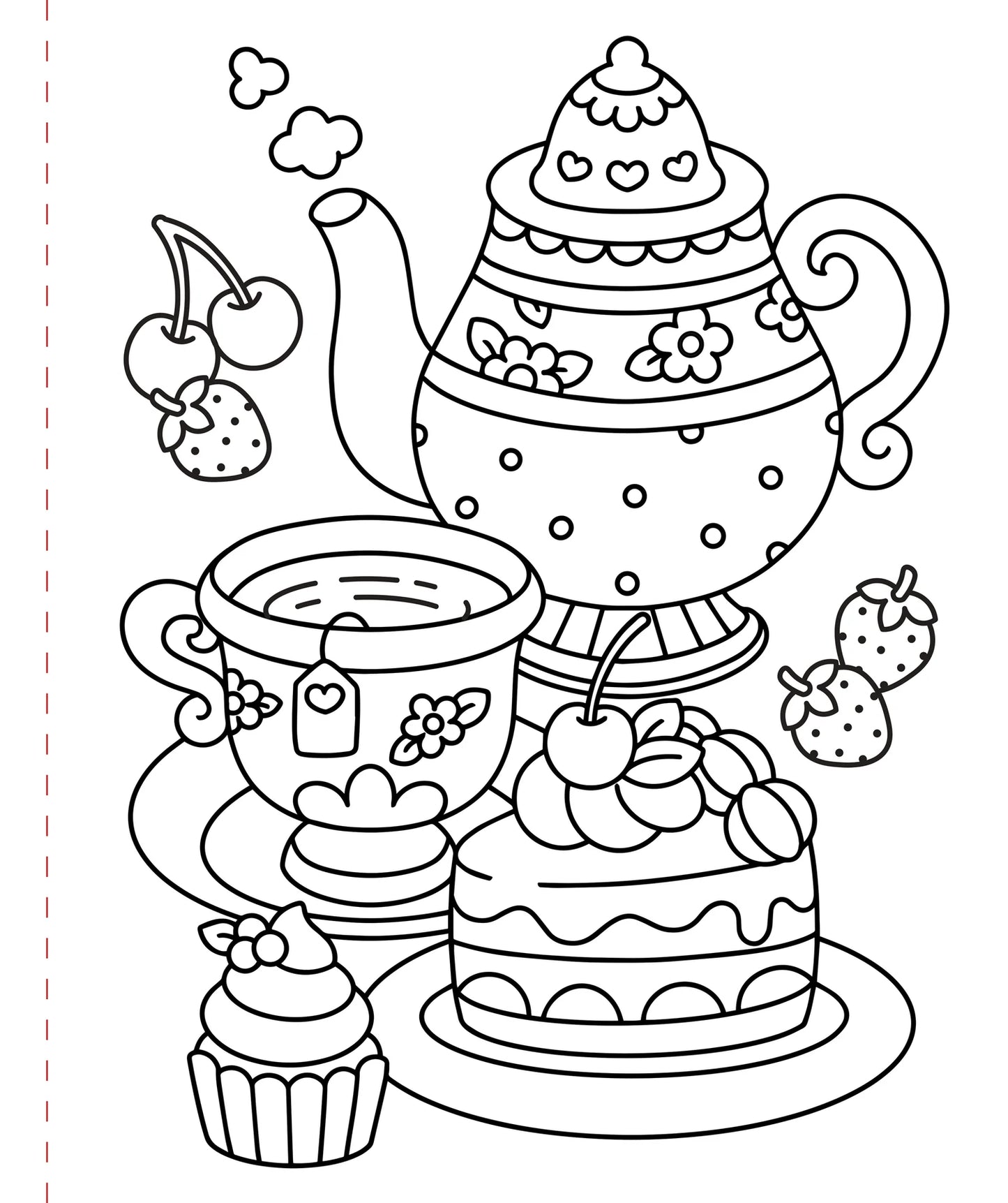 Peter Pauper Large Print Coloring Book