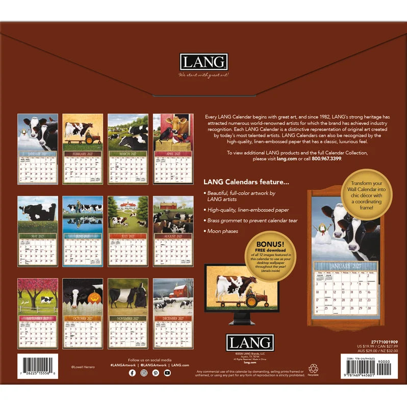 LANG 2027 Calendar