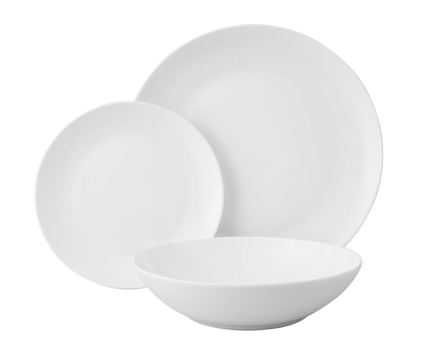 Wilkie Brothers Coupe Royale 18 Pce Dinner Set - Fine Bone