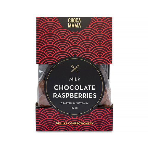 Chocomama Milk Chocolate Raspberries 325G