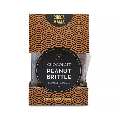 Chocamama Chocolate Peanut Brittle 125g