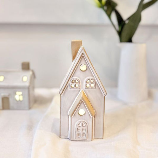 Ivory House Lucia Snow House with Light Medium