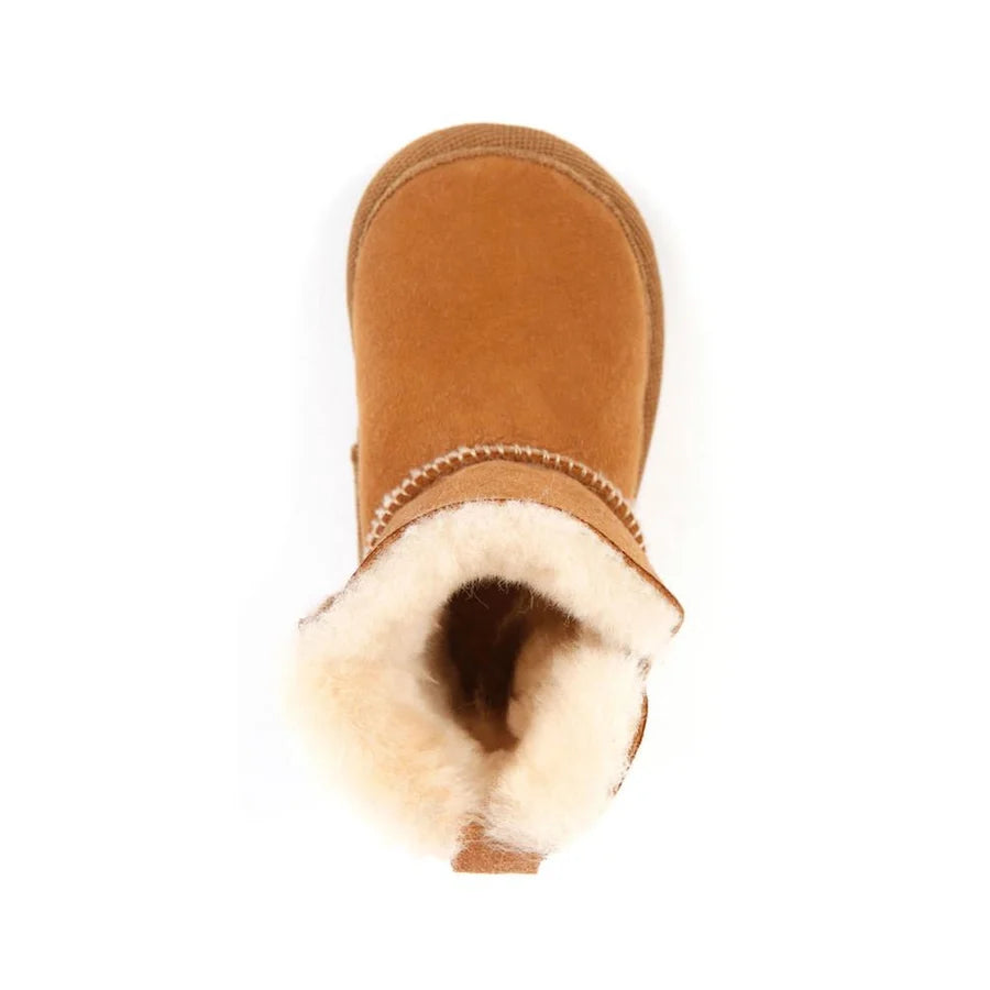 Emu Platinum Baby Bootie Chestnut