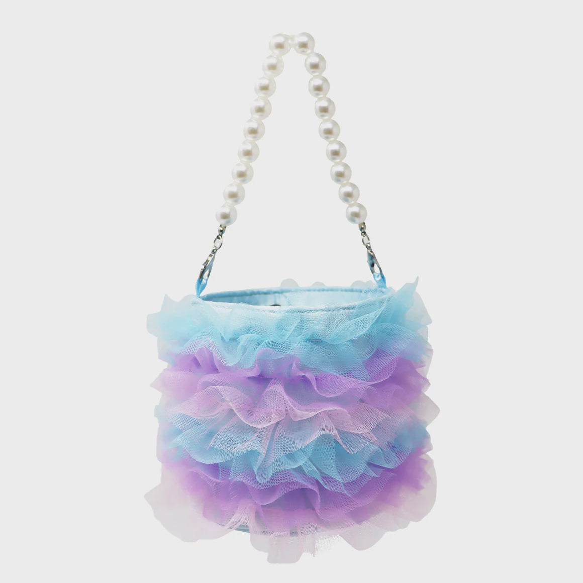 Pink Poppy Blue Fairy Ruffle Bag