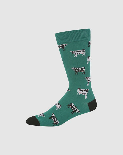 Bamboozld Men's Bamboo Socks - Holy Cow