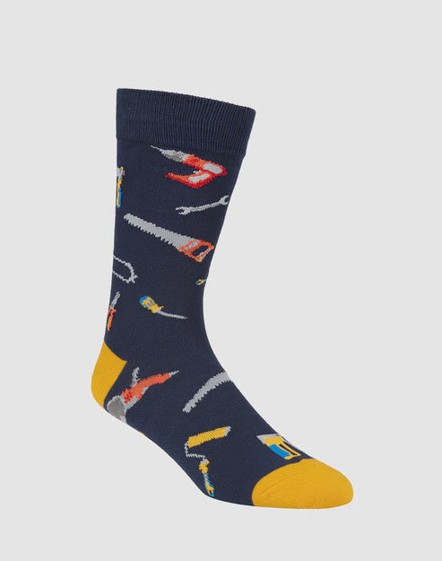 Bamboozld Mens Tradie Bamboo Sock Size 7-11
