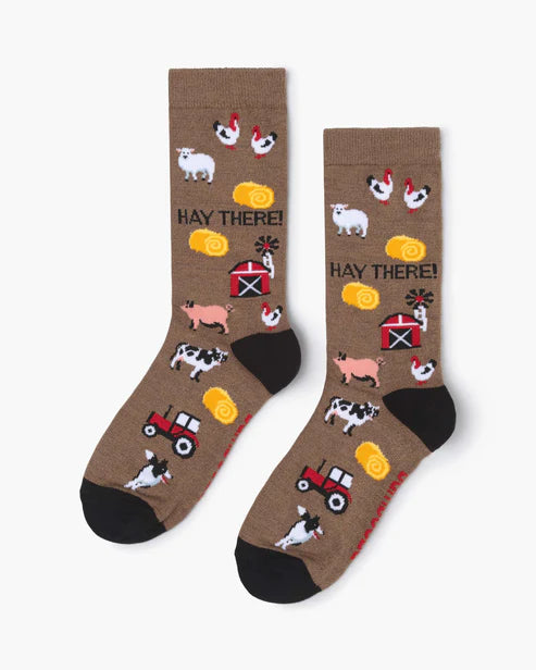 Bamboozled Womens Hay There Sock