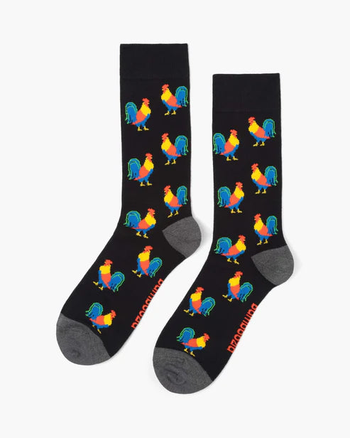 Bamboozld Mens Good Looking Rooster Socks