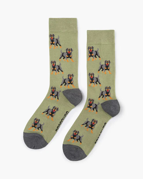 Bamboozld Mens Rottweiler Sock