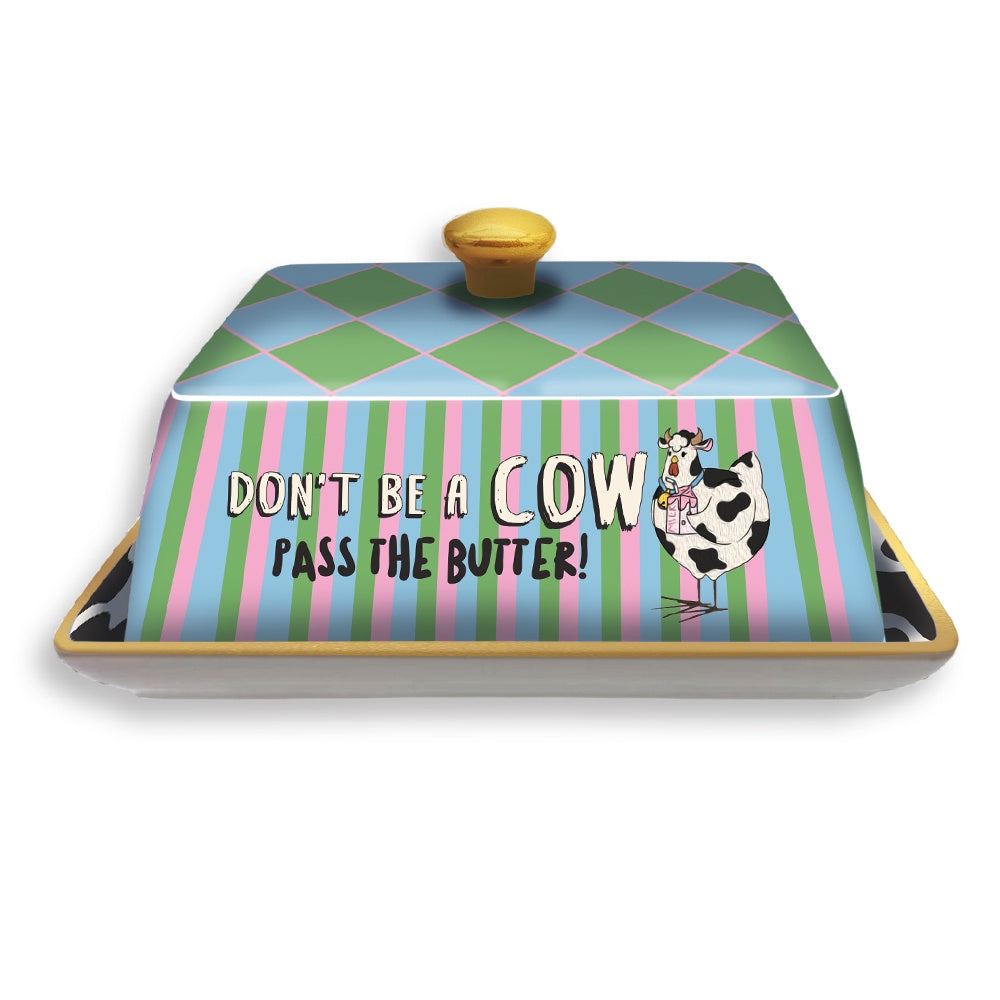 DWBH Butter Dish - Chickcow