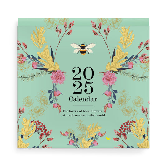 Bee Wall Calendar 2025