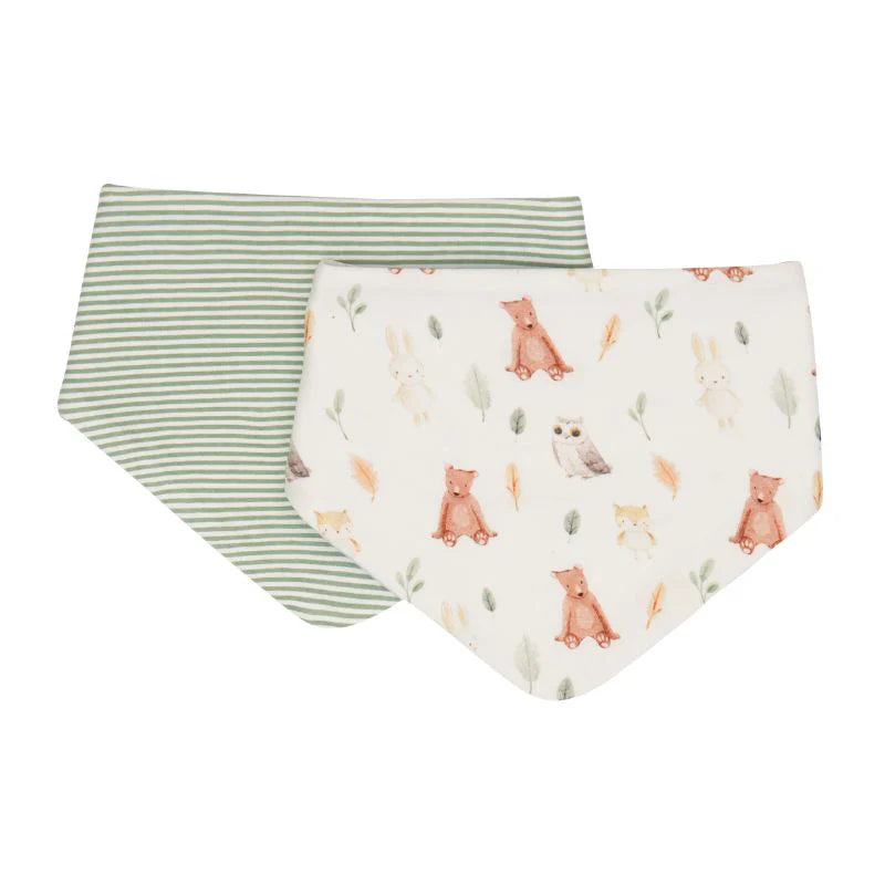 All4Ella Reversible Bandana Bibs 2pk