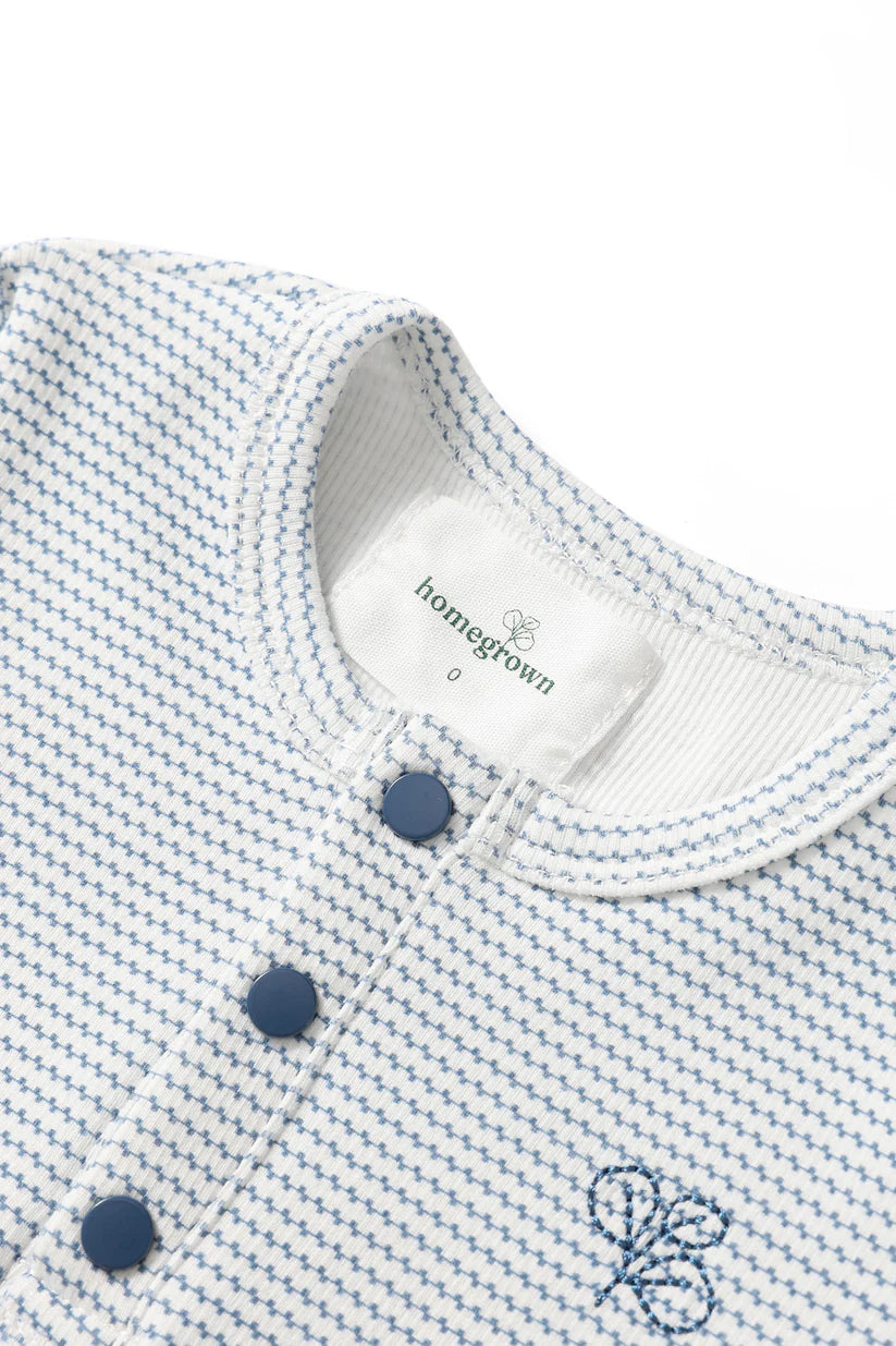 Homegrown Kids Henley Rib Bodysuit