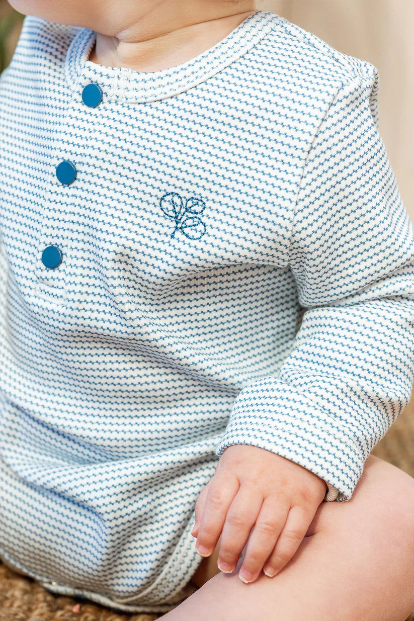 Homegrown Kids Henley Rib Bodysuit