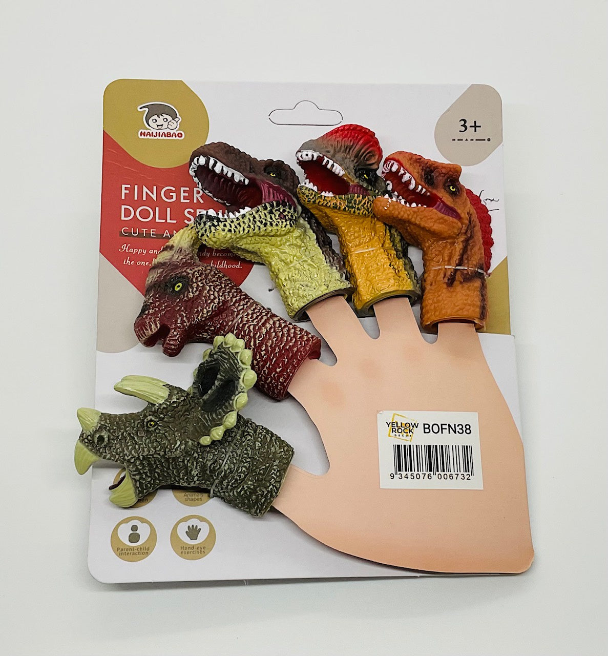 Haijiabao Dinosaur Finger Puppets