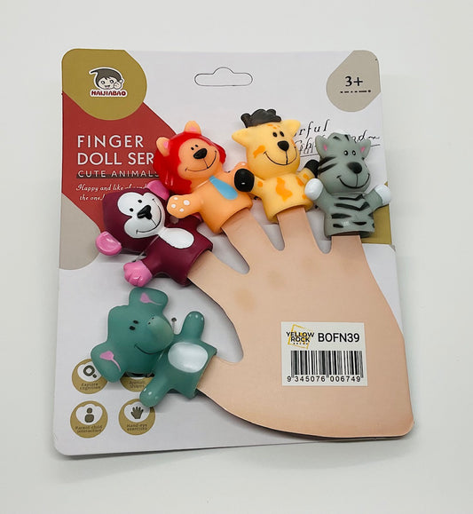 Haijiabao Finger Puppet Zoo Animals