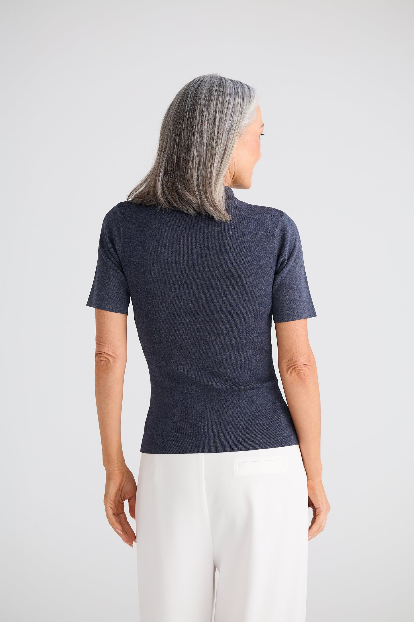 Brave + True Noah Knit Top - Charcoal Marle