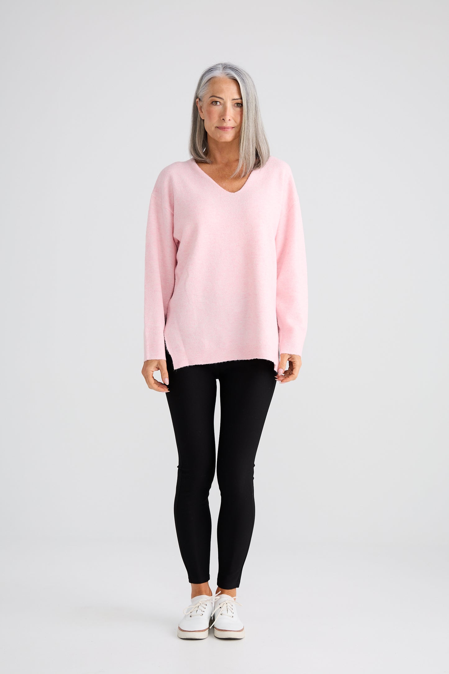 Brave + True Britney Knit - Baby Pink