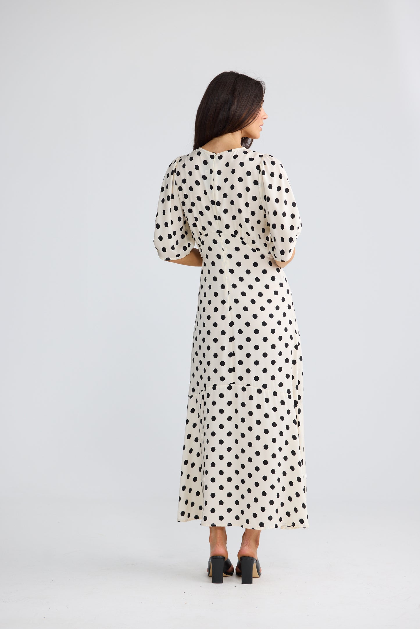 Brave+ True Jocelyn Dress Ivory Spot