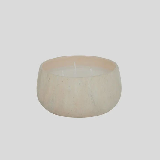 Elemental Berat Ceramic Candle Jar Sandalwood 16 x 8.5cm